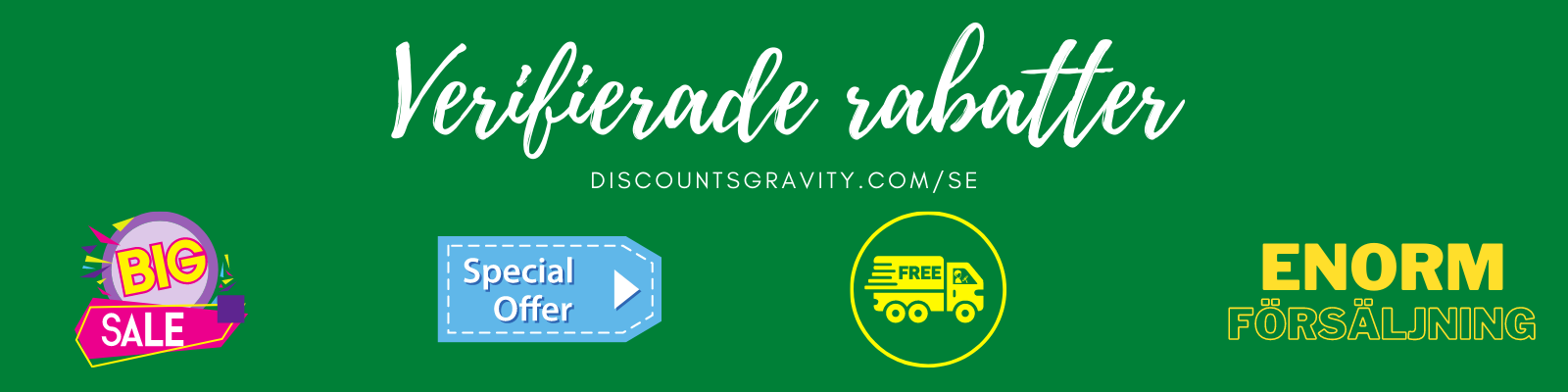 Verifierade rabatter